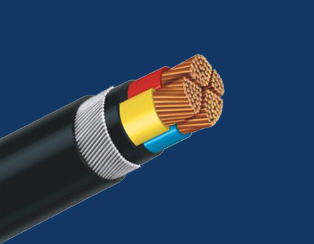 Underground Copper Cable, 4 Core